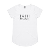 MH Milpert Husky Life Ladies Scoop Neck T-shirt