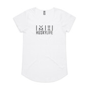MH Milpert Husky Life Ladies Scoop Neck T-shirt